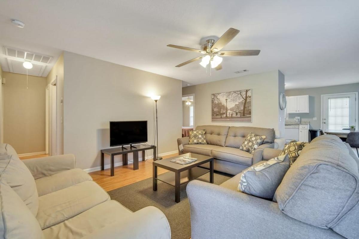 Charming Gray Home- 5 Mins From Gsu! Statesboro Exterior foto